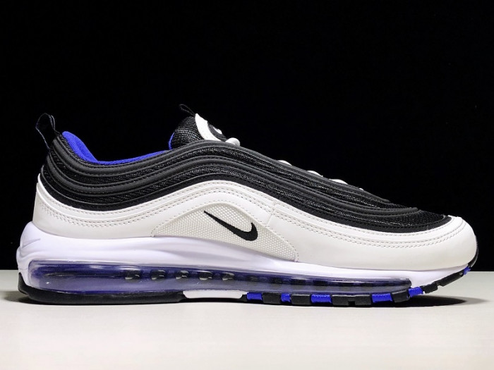 NIKE mens Air Max 97 White/Black-Persin Violet 921522-102