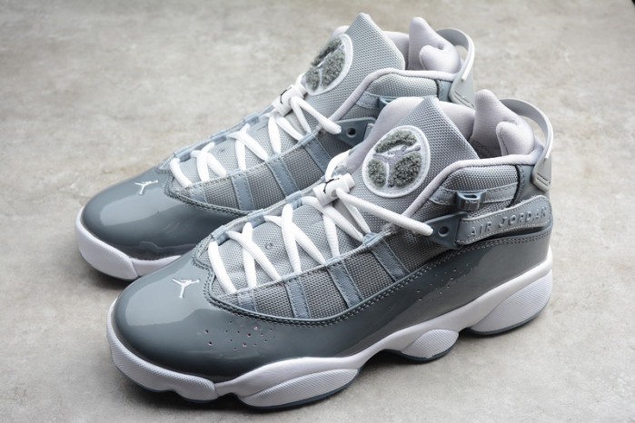 JORDAN 6 RINGS COOL GREY WHITE 322992-015