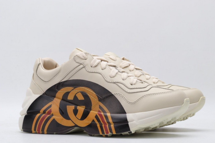 G*u*i rhyton leather sneaker