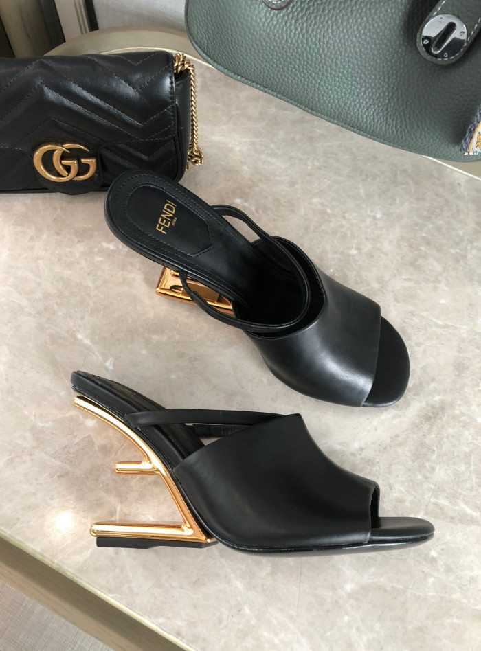 F**di high-heeled sandals