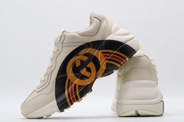 G*u*i rhyton leather sneaker
