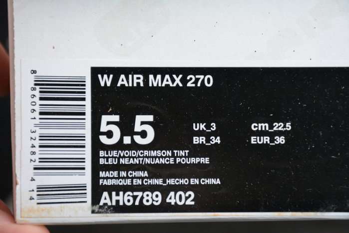Nike Air Max 270 Blue Void AH6789-40