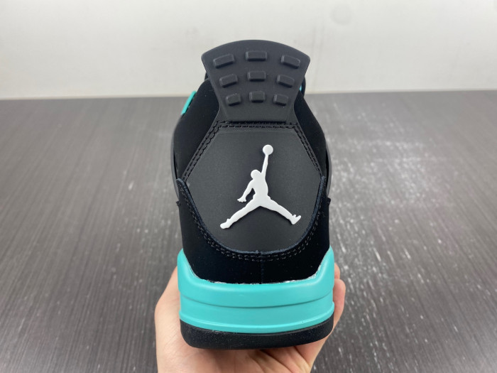 air jordan 4 black T*f*ny green bq7669-132