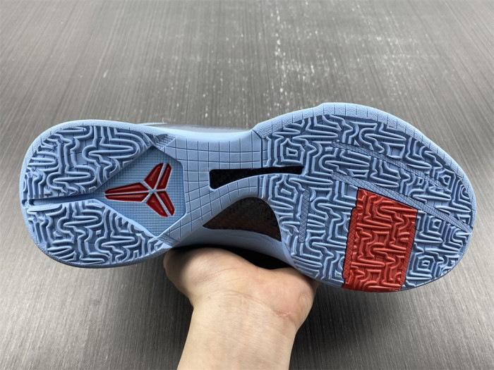 Nike Zoom Kobe 5 Blue Red Metallic Sliver CD4991-109