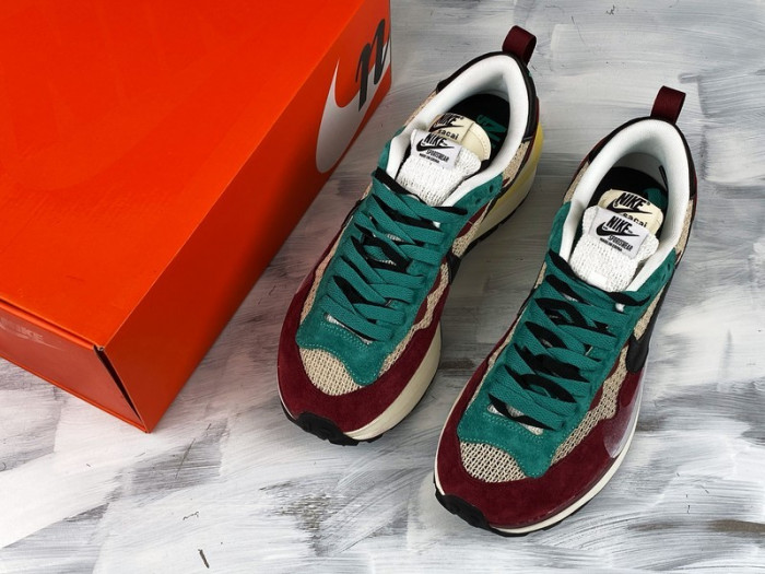 NIKE X SACAI LD WAFFLE BLACK NYLON UK 14 US 15 BV0073-102