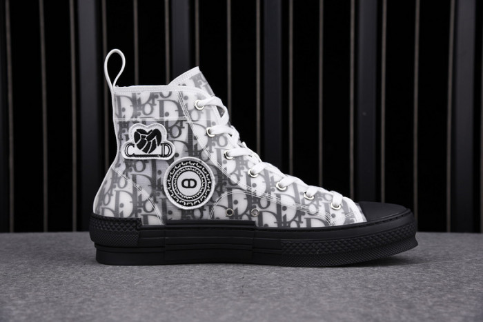 DIO* B23 OBLIQUE HIGH-TOP SNEAKER