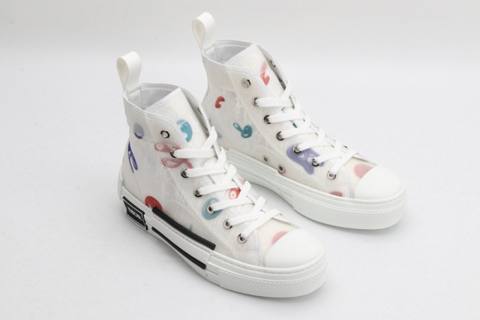 DIO* B23 OBLIQUE HIGH-TOP SNEAKER