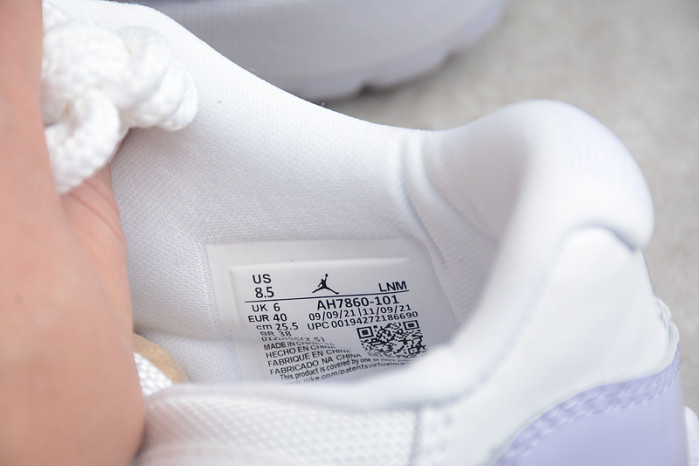 Air Jordan 11 Low “Pure Violet” AH7860-101