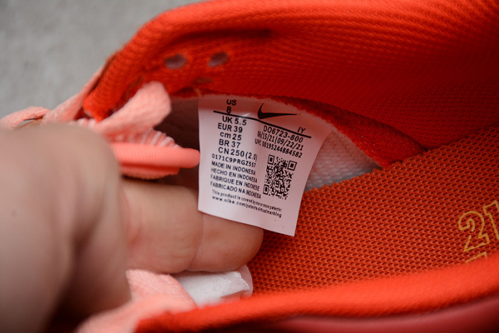 Nike Dunk Low NH "Orange-Crimson" - DO6723-800