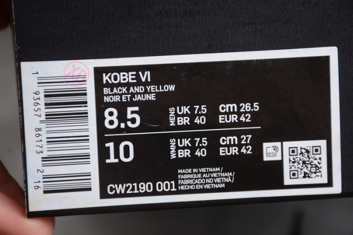 Zoom Kobe 6