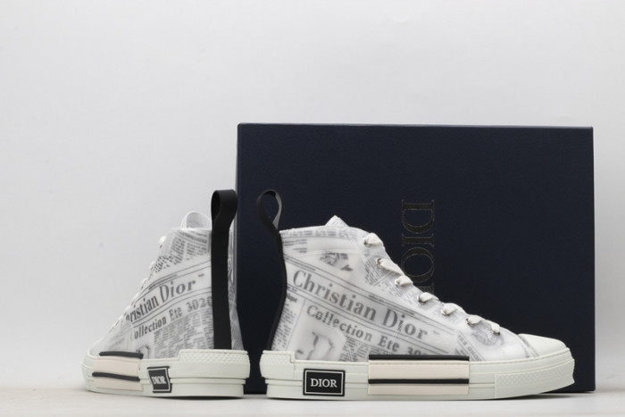 DIO* B23 OBLIQUE HIGH-TOP SNEAKER