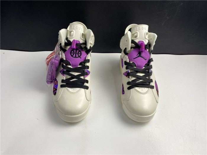 AIR JORDAN 6 RETRO QUAI54 SAIL BLACK CZ4152-101