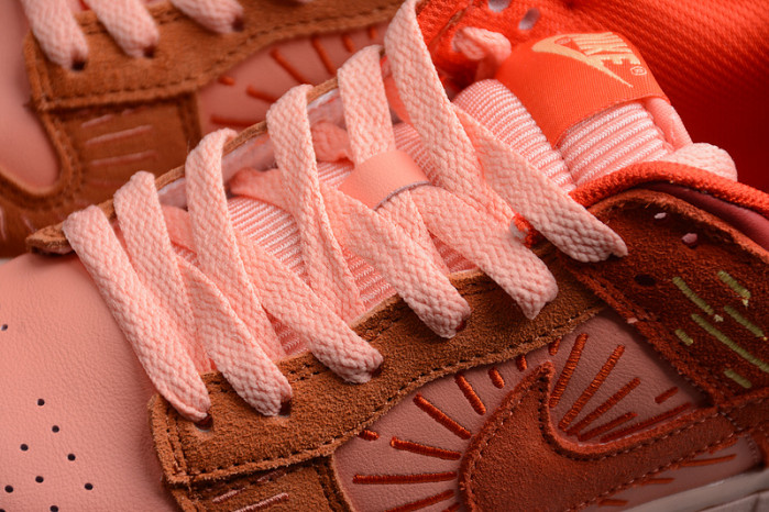 Nike Dunk Low NH "Orange-Crimson" - DO6723-800