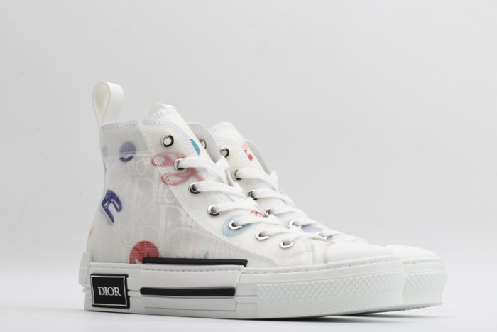 DIO* B23 OBLIQUE HIGH-TOP SNEAKER