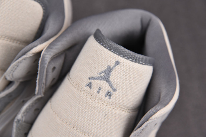 Air Jordan 1 Mid Coconut Milk Particle Grey DN4281-100
