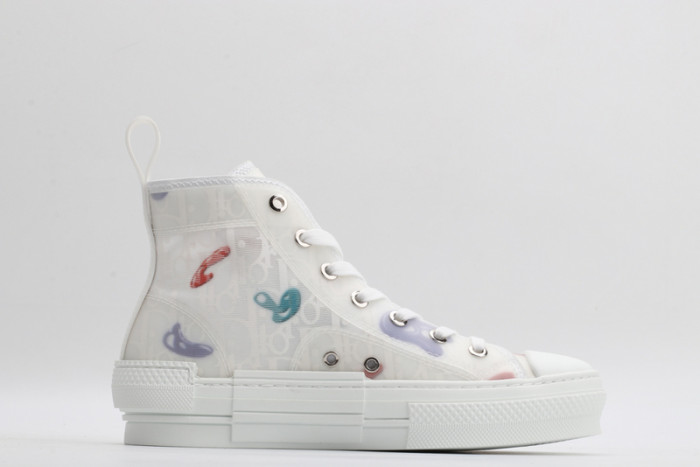 DIO* B23 OBLIQUE HIGH-TOP SNEAKER
