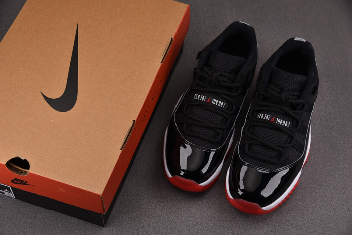 Air Jordan 11 Low "Bred" 2025 FV5104-006