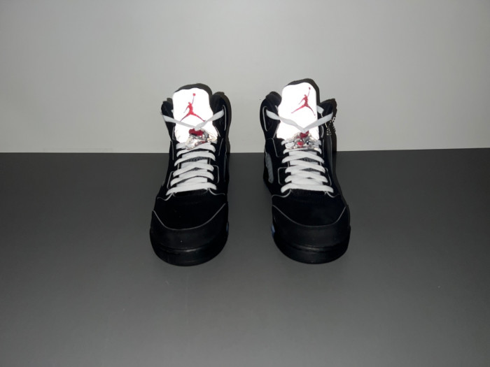Air Jordan 5 Black Metallic Reimagined HF3975-001