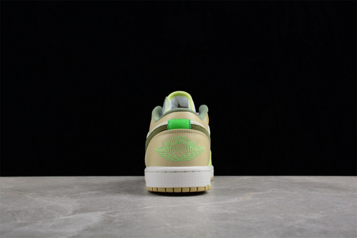 Jordan 1 Low Sail White Oil Green - FD9906-131