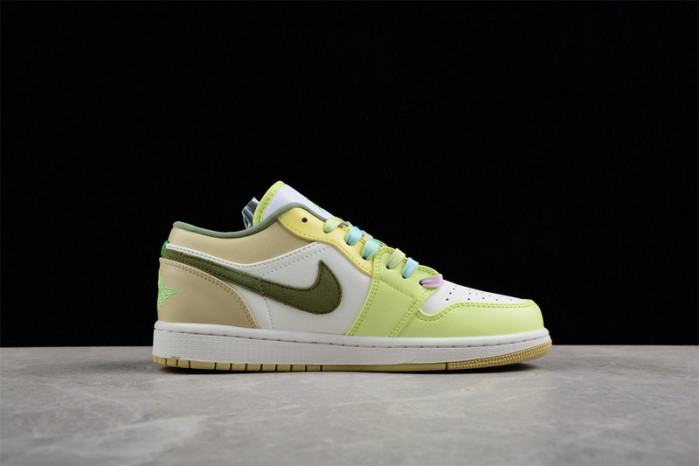 Jordan 1 Low Sail White Oil Green - FD9906-131