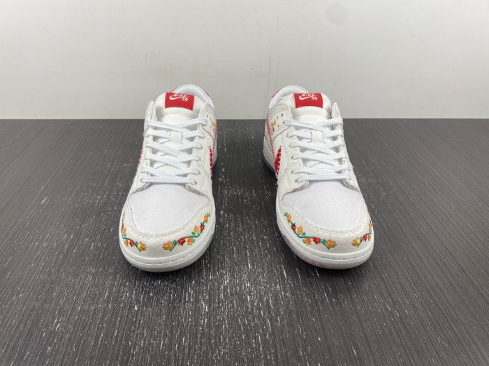 NIKE SB DUNK LOW DECON N7 OPTI YELLOW UNIVERSITY RED FD6951-700