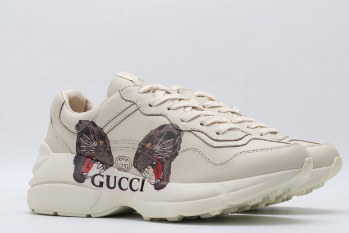 G*u*i rhyton  leather sneaker