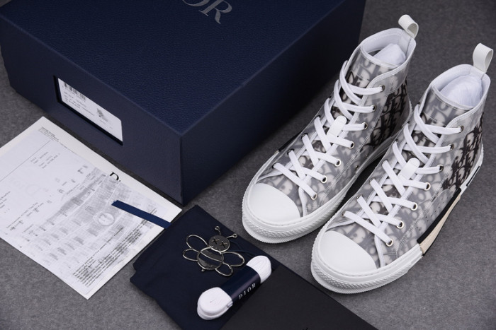 DIO* B23 OBLIQUE HIGH-TOP SNEAKER