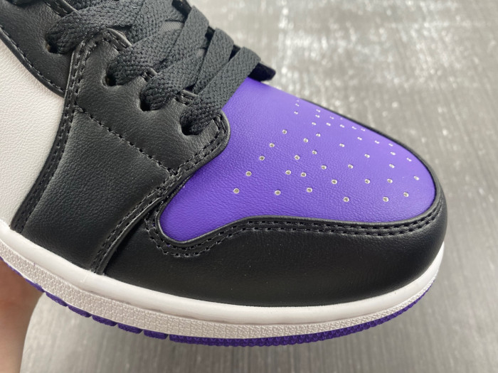 Air Jordan 1 Low Court Purple Tropical Twist 553558-154