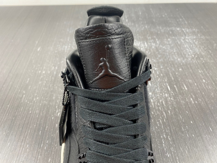 AIR JORDAN 4 RETRO PONY HAIR BLACK 819139-010