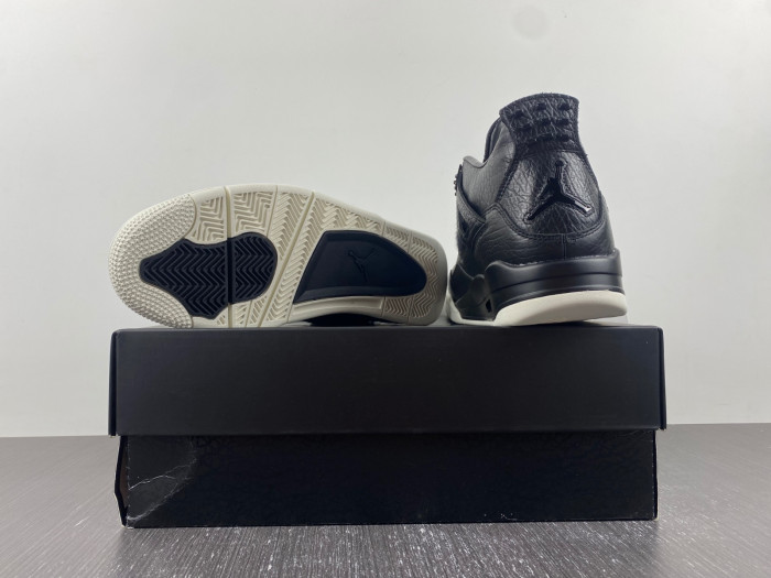 AIR JORDAN 4 RETRO PONY HAIR BLACK 819139-010