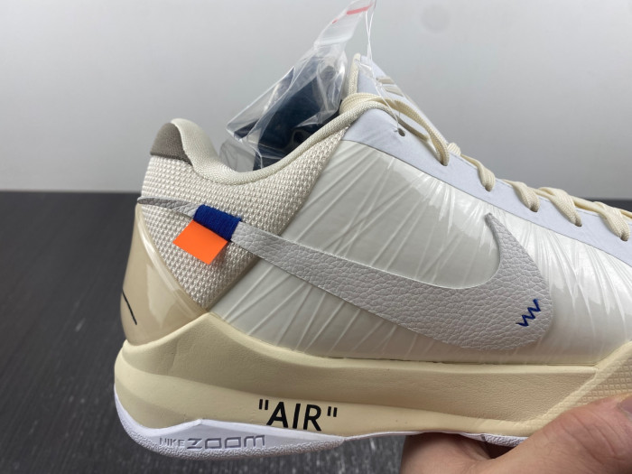 Nike Kobe 5 Protro Undefeated Rice White DB4796-101