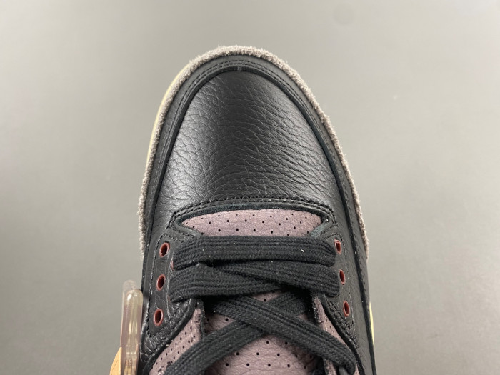 A MA MANIERE X AIR JORDAN 3 "BLACK" FZ4811-001