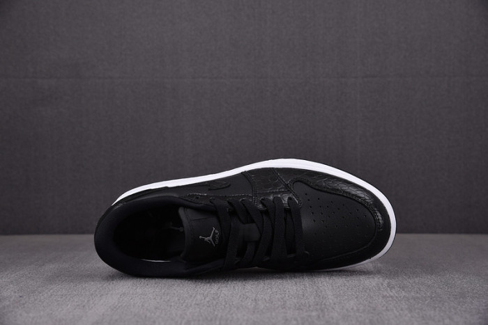 Air Jordan 1 Retro Low Golf Black Croc - DD9315-003