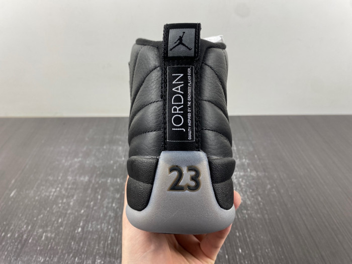 AIR JORDAN 12 “BLACK/WOLF GREY”