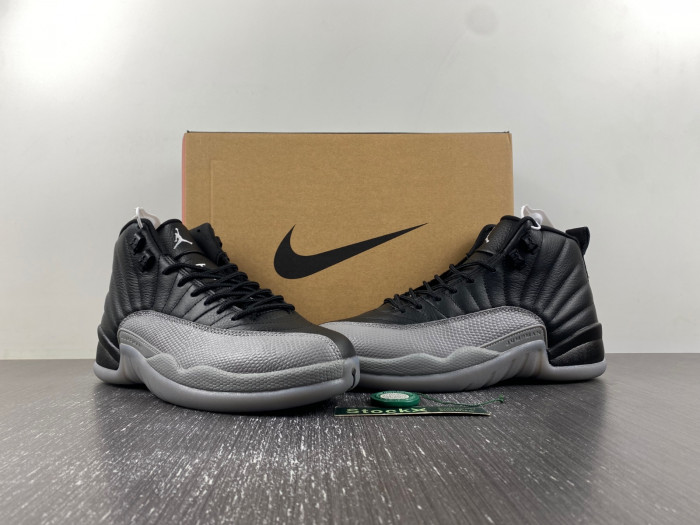 AIR JORDAN 12 “BLACK/WOLF GREY”