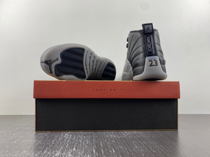 AIR JORDAN 12 “BLACK/WOLF GREY”