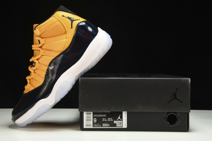 Air Jordan 11 Retro Black Yellow CT8012-118