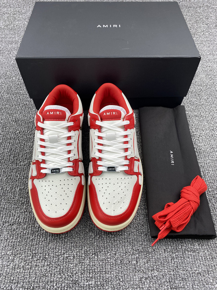 AMIRI 21FW SKEL TOP LOW SNEAKER